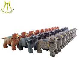 Hansel factory wholesales plush coin operated ride on animal toy animal robot for sale proveedor