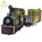 Hansel   amusement park rides battery power electric ride on trackless train proveedor