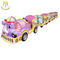 Hansel outdoor amusement park items battery power trackless train rides  electric proveedor