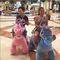 Hansel kids indoor play equipment indoor amusement center happy rides on animal proveedor