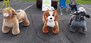 Hansel Battery Operated Rides On Animal Toys Plush Stuffed Zippy Walking Animal proveedor