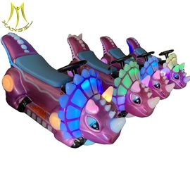 Hansel  amusement park rides kids -adults ride on dinosaur motor ride for sales proveedor
